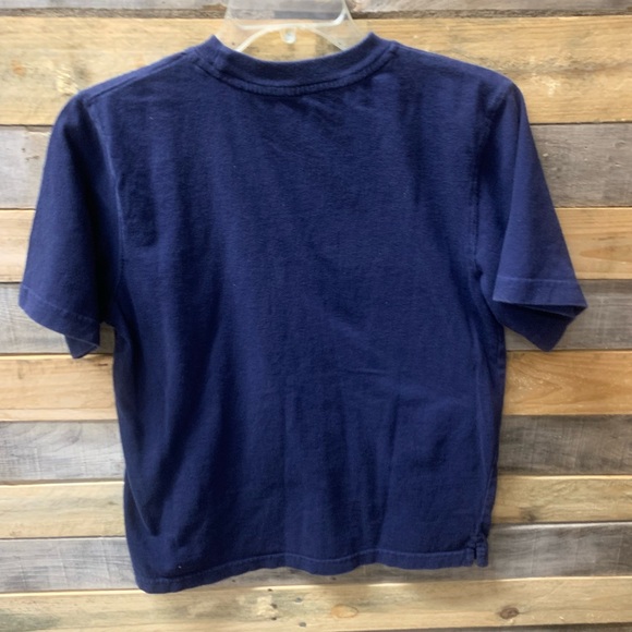 Mens Size Medium Short Sleeve Navy T-Shirt - Picture 3 of 3